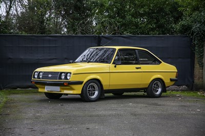 Lot 231 - 1980 Ford Escort Mk. II RS2000 Custom