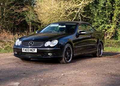 Lot 250 - 2003 Mercedes-Benz  CLK55 AMG