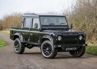 Lot 208 - 2002 Land Rover Defender 110 County Double Cab Pick-up