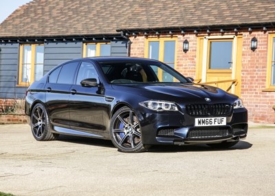 Lot 160 - 2016 BMW M5 Competition Edition