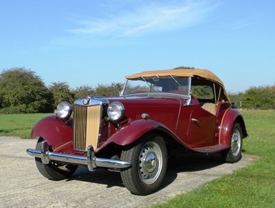 Lot 384 - 1953 MG TD