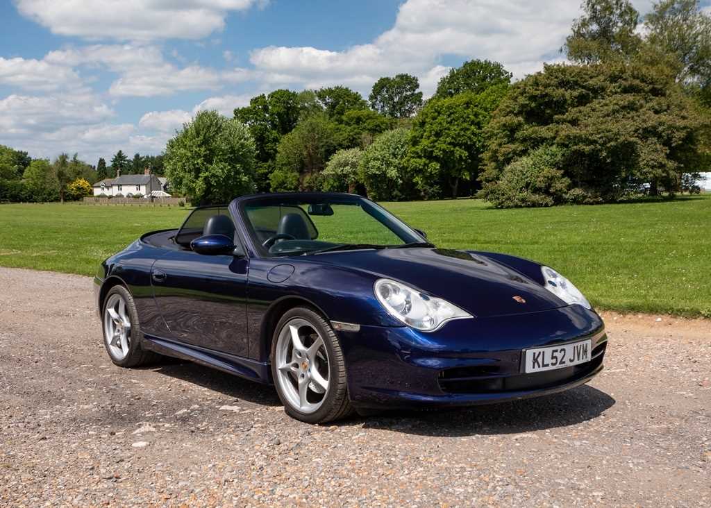 Lot 191 - 2003 Porsche  911/996 Carrera 4 Convertible