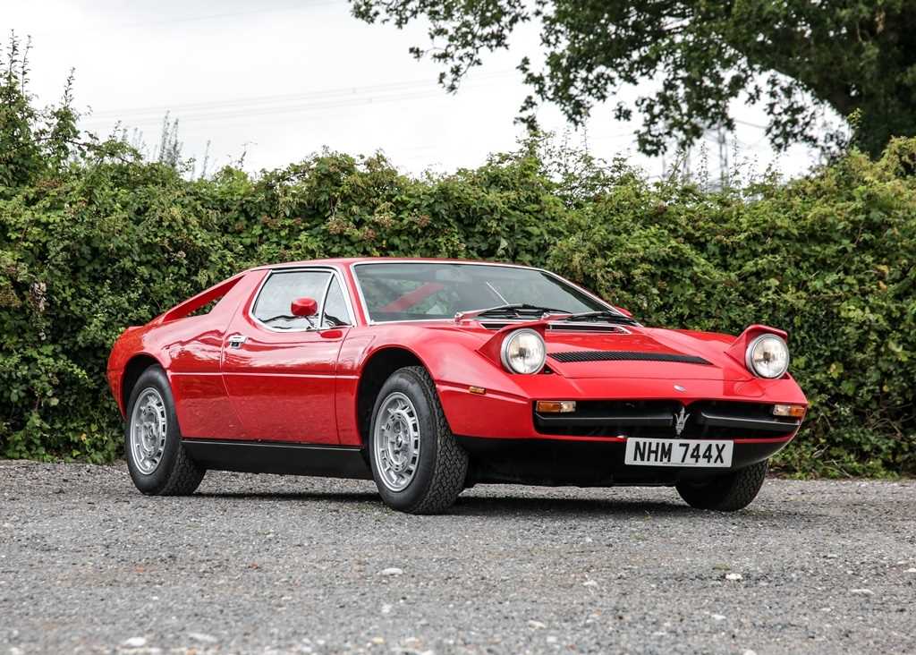 Click for high resolution Lot 141 - 1981 Maserati Merak SS