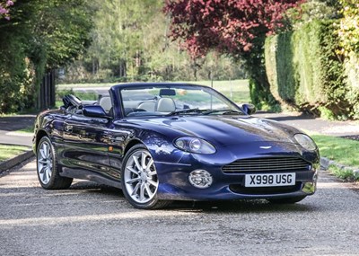 Lot 244 - 2001 Aston Martin  DB7 Vantage Volante