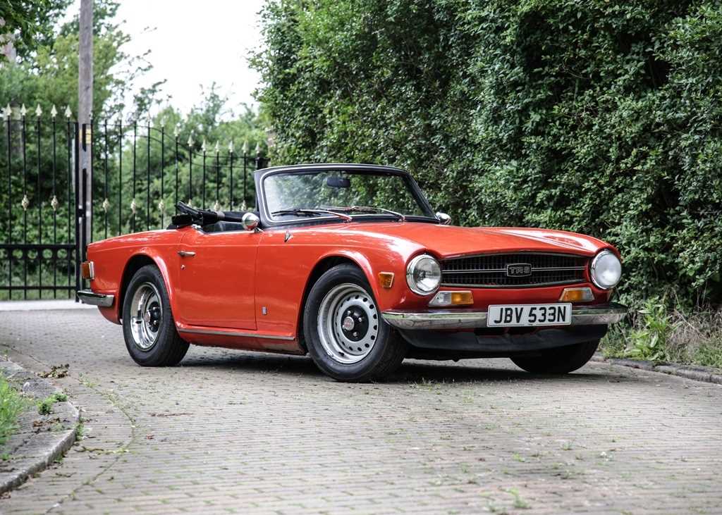 Click for high resolution Lot 147 - 1975 Triumph TR6