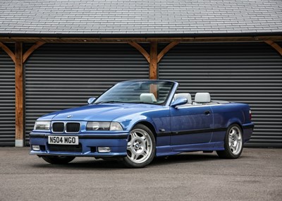 Lot 242 - 1996 BMW  E36 M3 Evocation Convertible