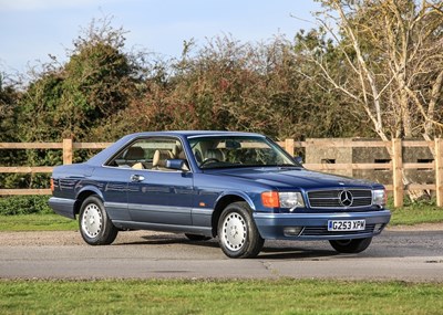 Lot 223 - 1990 Mercedes-Benz  420 SEC