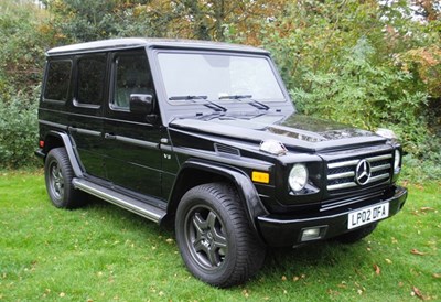 Lot 375a - 2002 Mercedes-Benz G500 G-Wagen