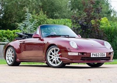 Lot 207 - 1996 Porsche  911/993 Carrera 4 Convertible