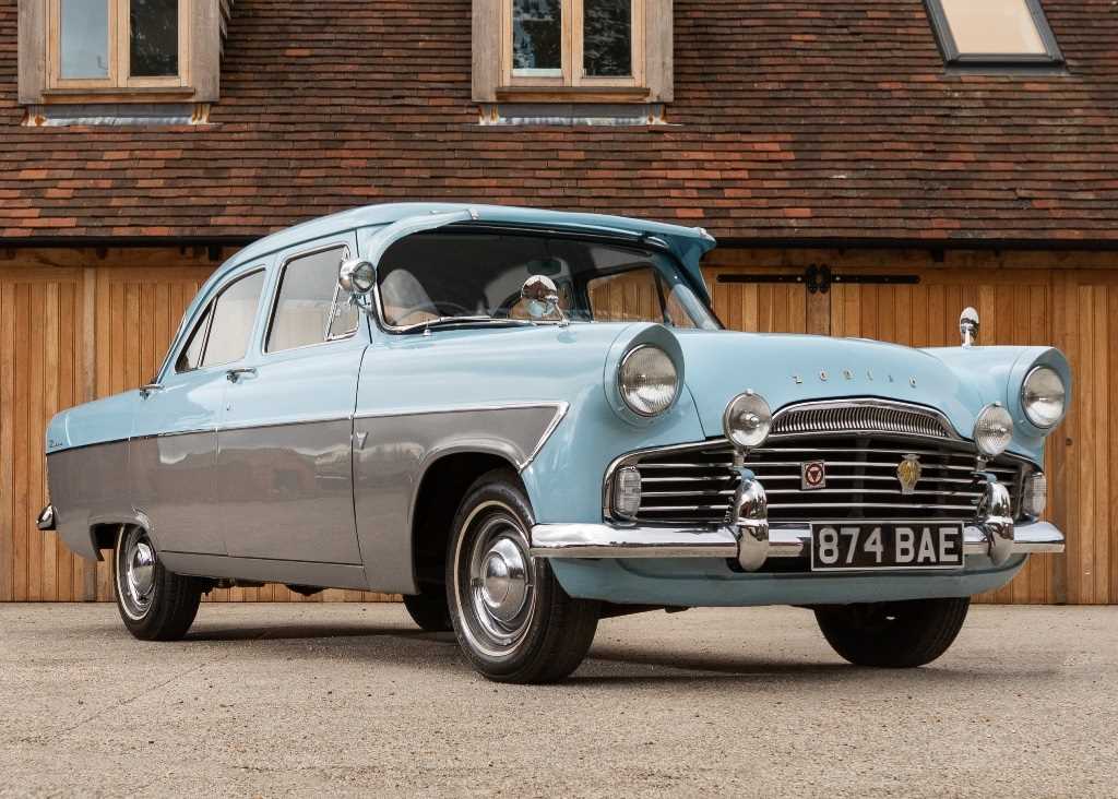 Click for high resolution Lot 121 - 1957 Ford  Zodiac Mk. II