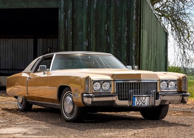 Lot 172 - 1972 Cadillac  Eldorado Coupé (Generation Seven)