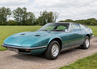 Lot 163 - 1971 Maserati Indy 2+2 Coupé by Carrozzeria Vignale