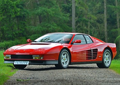 Lot 213 - 1988 Ferrari Testarossa by Pininfarina