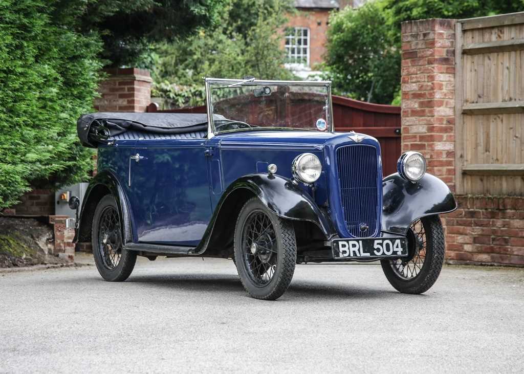 Click for high resolution Lot 129 - 1936 Austin 7 AAL Tourer