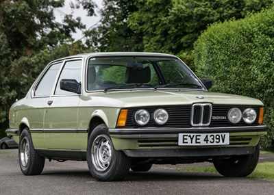 Lot 162 - 1979 BMW 323i Saloon (E21)