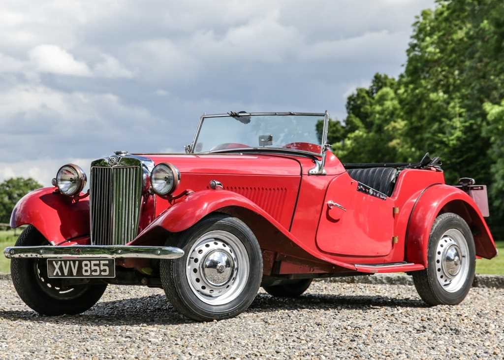 Click for high resolution Lot 196 - 1951 MG  TD Mk. I