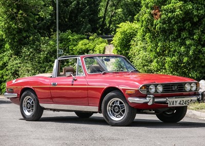 Lot 223 - 1977 Triumph Stag