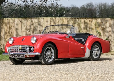 Lot 219 - 1959 Triumph TR3