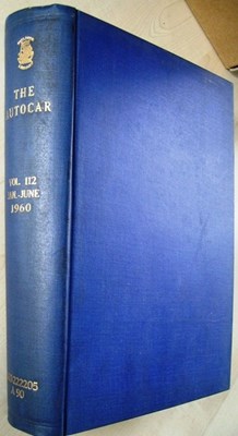 Lot 15 - Two bound volumes of Autocar