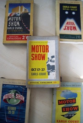 Lot 18 - Five early Motor Show Reviews