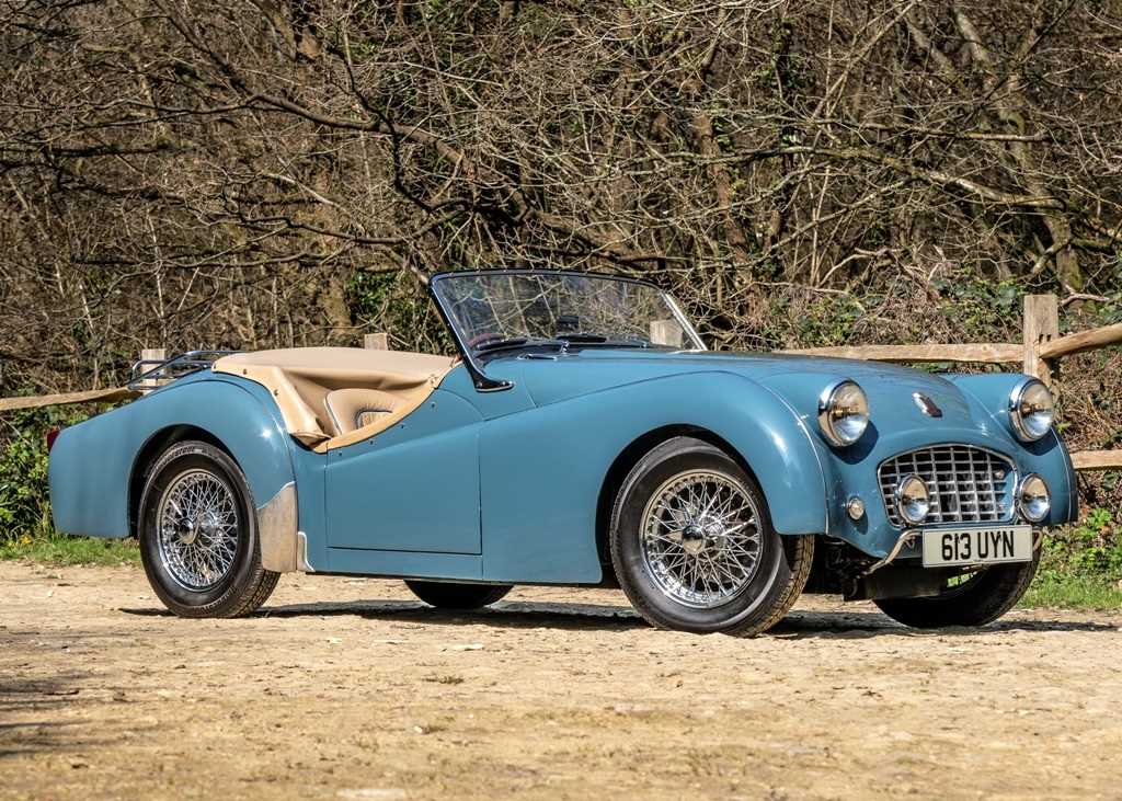 Click for high resolution Lot 137 - 1956 Triumph TR3 Convertible