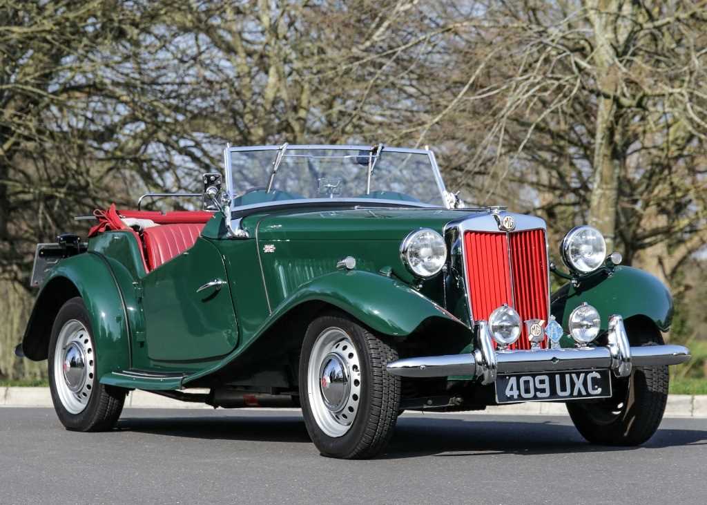 Click for high resolution Lot 129 - 1952 MG TD