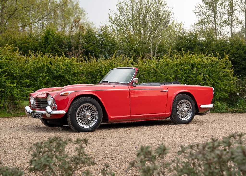Click for high resolution Lot 147 - 1965 Triumph TR4A IRS