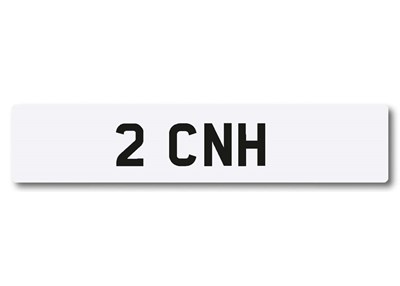 Lot 101 - 1 CNH Number Plate