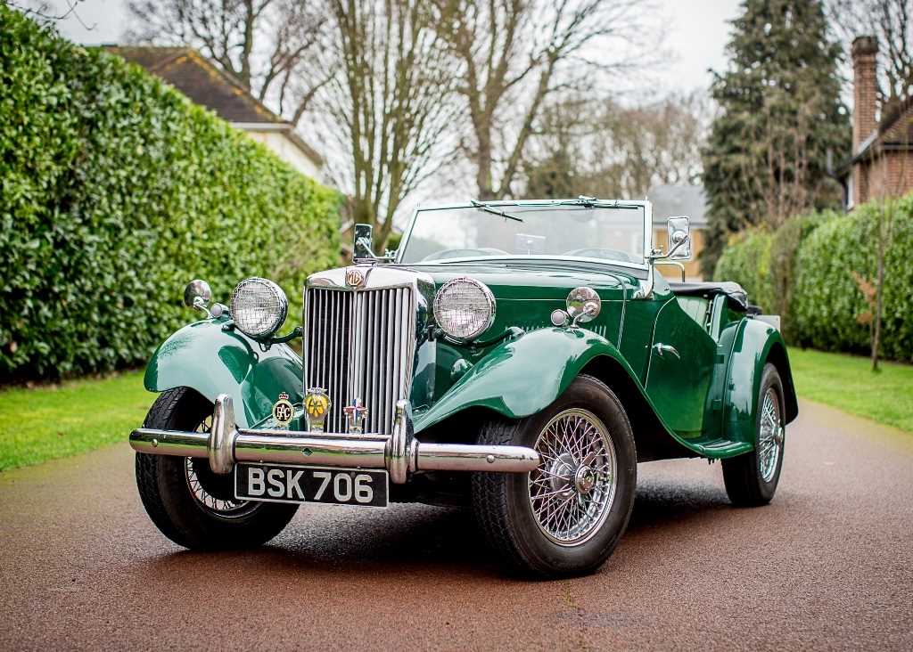 Click for high resolution Lot 117 - 1952 MG TD