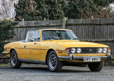 Lot 217 - 1978 Triumph Stag