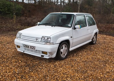 Lot 268 - 1990 Renault  5 Turbo