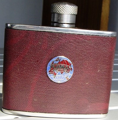 Lot 126 - Two spirit hip flasks