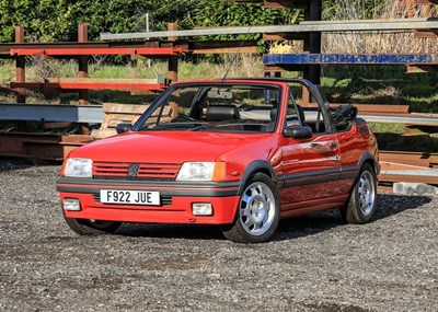 Lot 116 - 1988 Peugeot  205 CTi