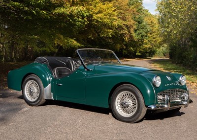 Lot 316 - 1957 Triumph TR3A