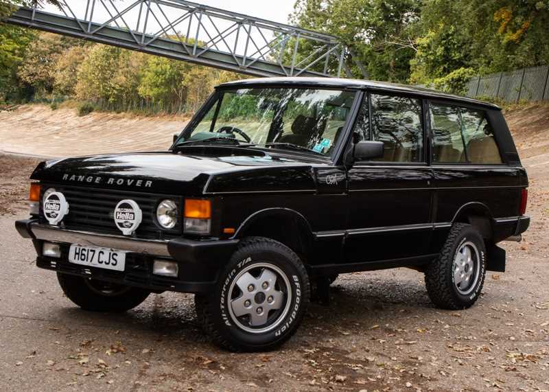 Lot 259 - 1991 Range Rover CSK