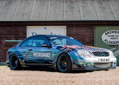 Lot 223 - 2002 Mercedes-Benz CLK 500 Avantgarde - Lewis Hamilton Tribute by Paul Karslake F.R.S.A.