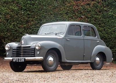 Lot 221 - 1949 Vauxhall Wyvern L