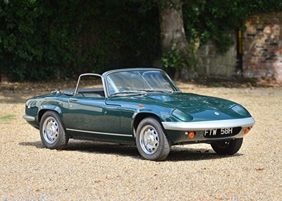 Lot 243 - 1969 Lotus Elan S4 Drophead Coupé