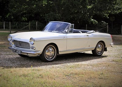 Lot 237 - 1964 Peugeot 404 Cabriolet