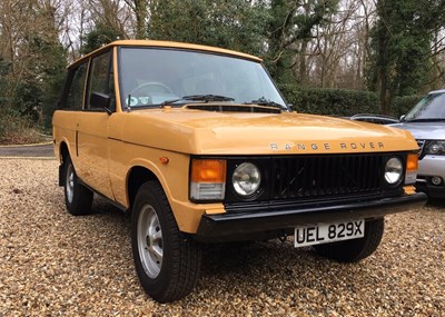 Lot 211 - 1980 Land Rover Suffix AA