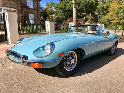 Lot 284 - 1969 Jaguar E-Type Series II Convertible (4.2 litre)