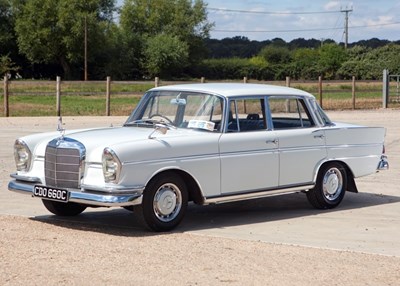 Lot 234 - 1965 Mercedes-Benz 300 SE Fintail