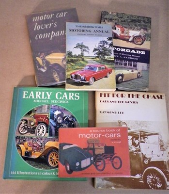 Lot 11 - Approximately 37 motoring books including ten copies of Automobiles.