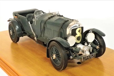 Lot 59 - A 1/12 scale model of the 1930 Blower Bentley...