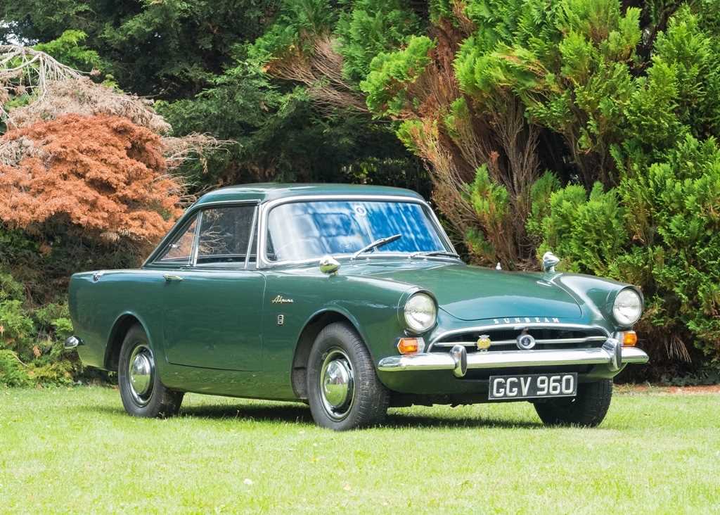 Click for high resolution Lot 104 - 1964 Sunbeam Alpine Mk. IV GT