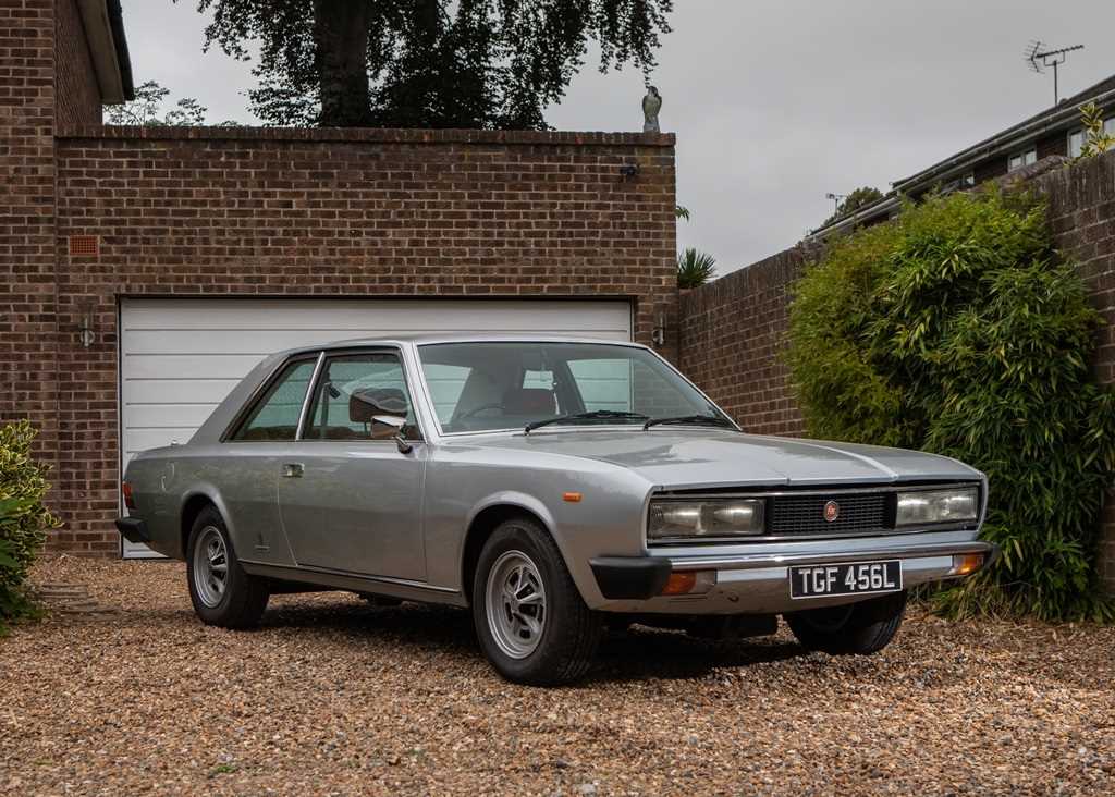 Click for high resolution Lot 103 - 1973 Fiat 130B Coupé by Pininfarina