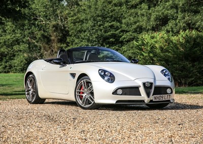 Lot 194 - 2009 Alfa Romeo  8C Spider