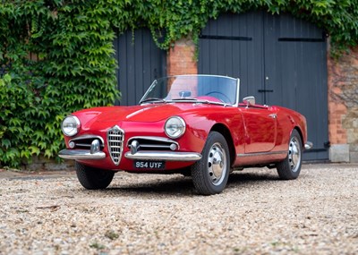 Lot 161 - 1957 Alfa Romeo  Giulietta Spider