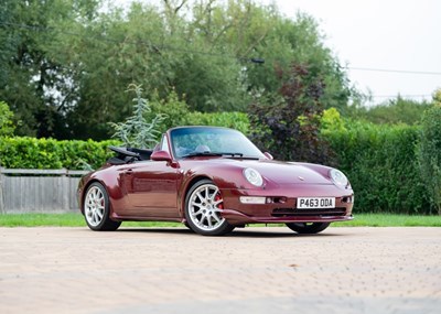 Lot 220 - 1996 Porsche  993 Carrera 4 Cabriolet