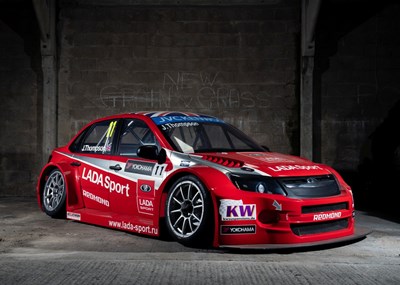 Lot 156 - 2014 Lada Granta  FIA TC1 WTCC Works Factory Race Car